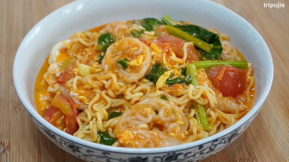 Resep Seblak Kuah Nyemek ala Rumahan, Pedasnya Menggoda!