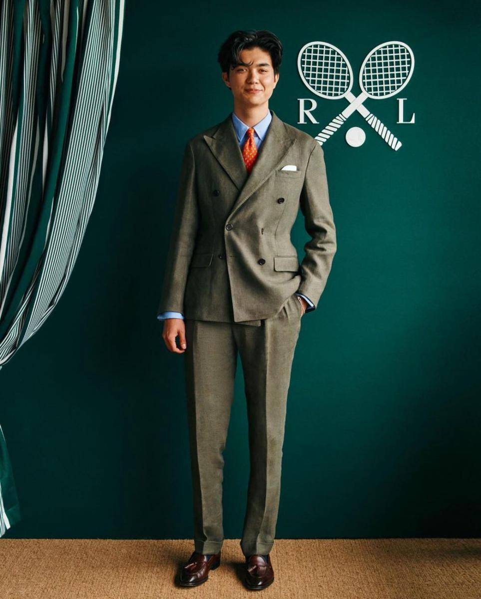 Gaya preppy seleb pria di Wimbledon 2024 (instagram.com/poloralphlauren)