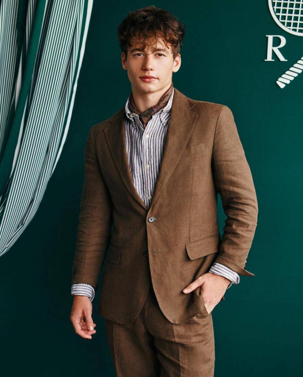 Gaya preppy seleb pria di Wimbledon 2024 (instagram.com/poloralphlauren)