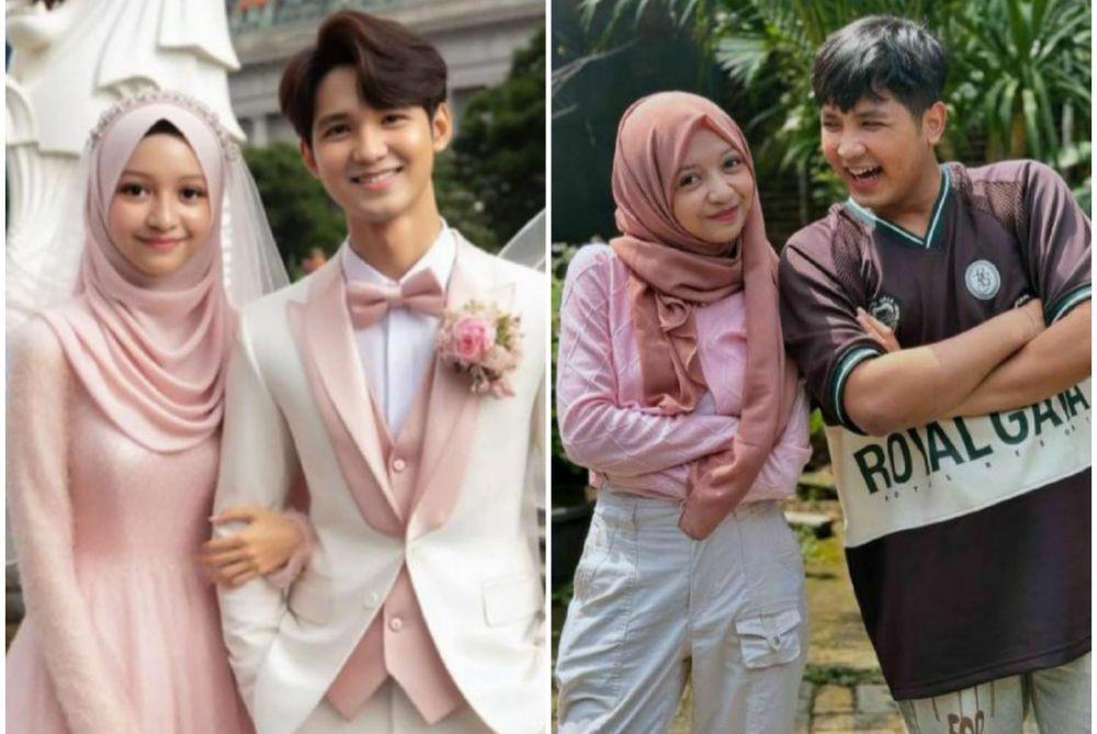 7 Potret Pernikahan Jirayut dan Halda dalam Bentuk Animasi, Jadi Asli?