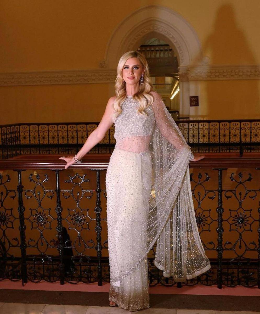 tamu di pernikahan Radhika Merchant (instagram.com/nickyhilton)