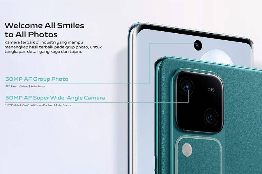 fitur kamera vivo V30 (dok. vivo.com)