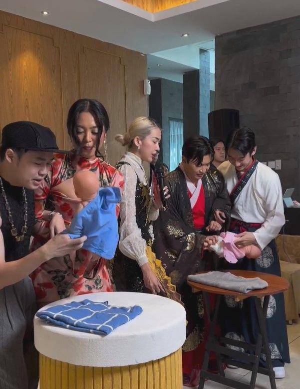 potret gender reveal Patricia Gouw (instagram.com/patriciagouw)