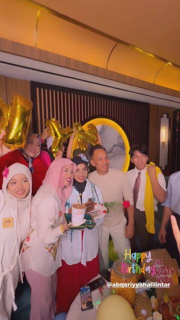 potret kejutan ulang tahun Abqariyyah Halilintar (instagram.com/abqariyyahalilintar)