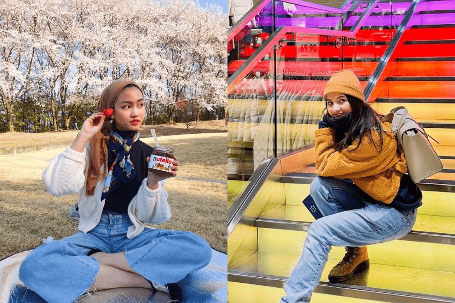 9 Adu Gaya Xaviera Putri dan Sabrina Anggraini, Stunning Abis!