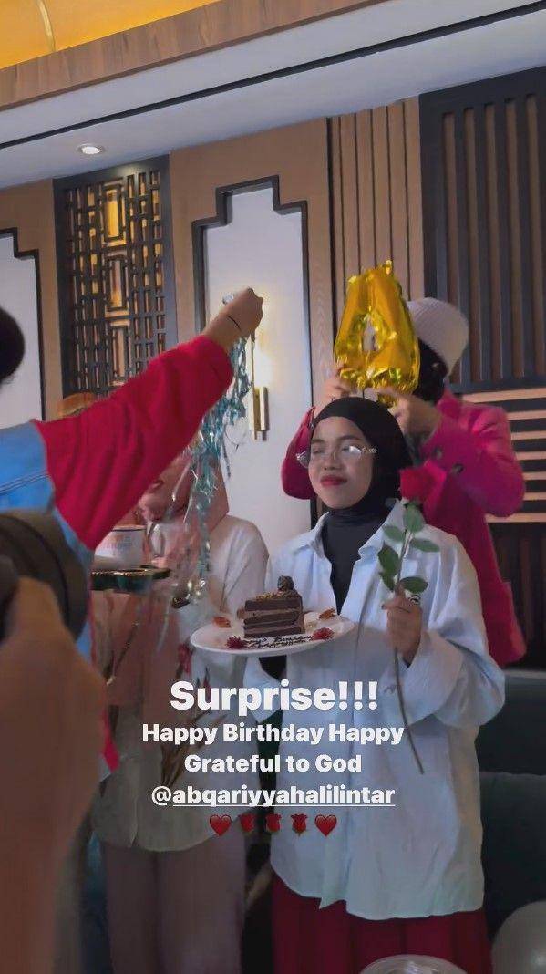 potret kejutan ulang tahun Abqariyyah Halilintar (instagram.com/abqariyyahalilintar)