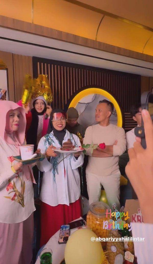 potret kejutan ulang tahun Abqariyyah Halilintar (instagram.com/abqariyyahalilintar)