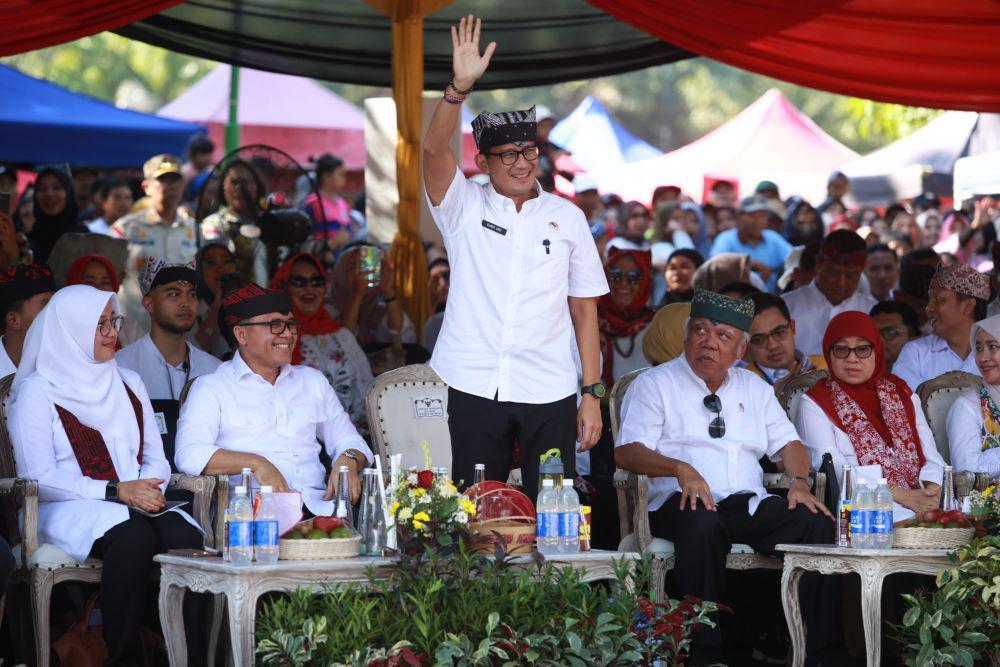 Saksikan BEC 2024, Sandiaga Dorong Daerah Lain Contoh Banyuwangi