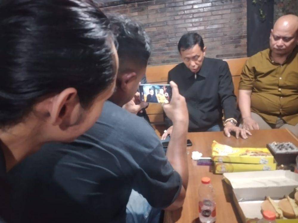 Wisnu dan pimpinan Pemuda Pancasila Jateng memberi klarifikasi. (IDN Times/Istimewa)