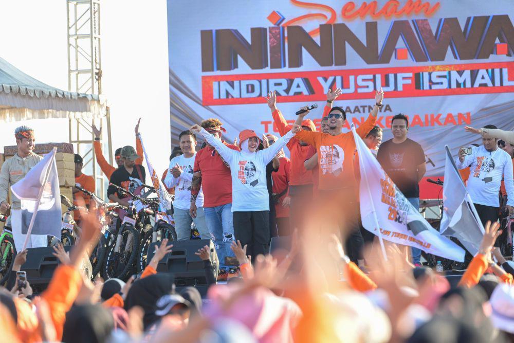 Pilwali Makassar, Indira Yusuf Ismail Mulai Gencar Galang Relawan