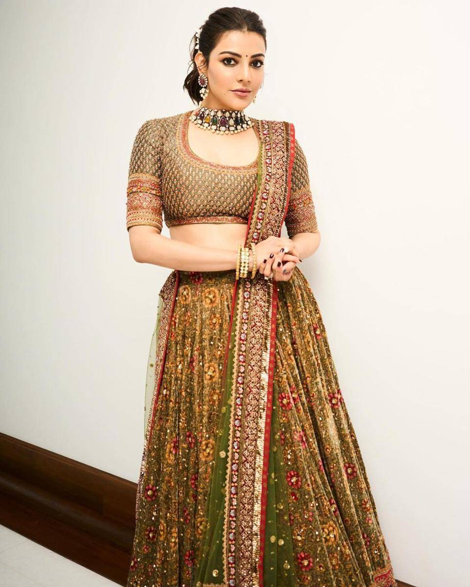 tamu di pernikahan Radhika Merchant (instagram.com/kajalagarwallofficial)
