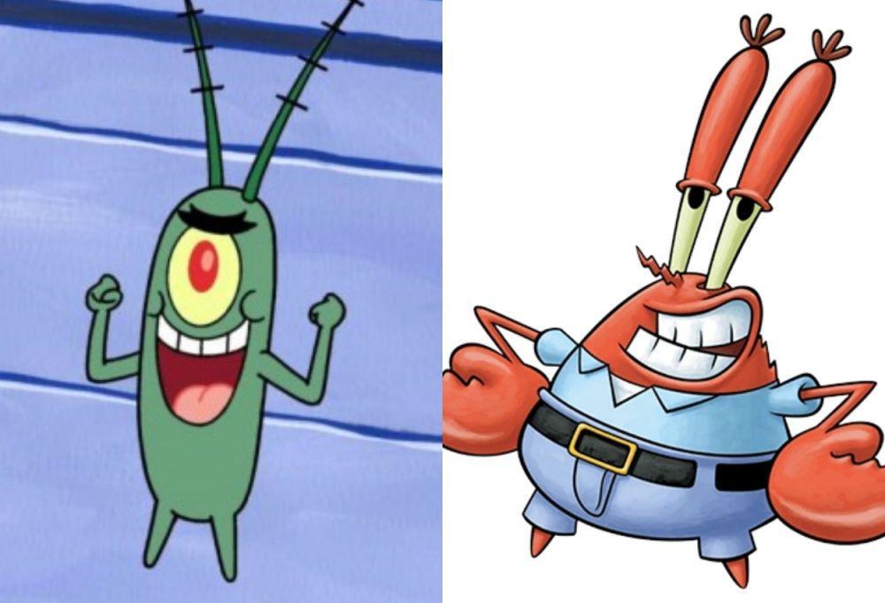 [QUIZ] Pilih Gambar Tuan Krab atau Plankton, Kami Tahu Kamu Pemarah atau Sering Badmood
