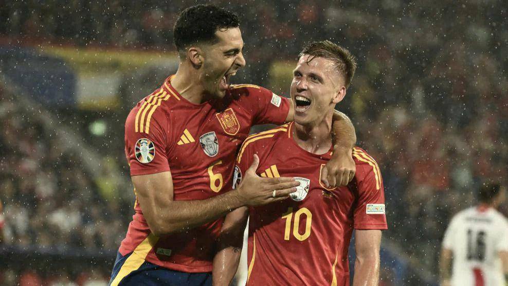 Spanyol menang 4-1 atas Georgia di Euro 2024. (uefa.com)