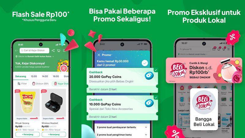 tampilan aplikasi Tokopedia (dok. Google Play Store)