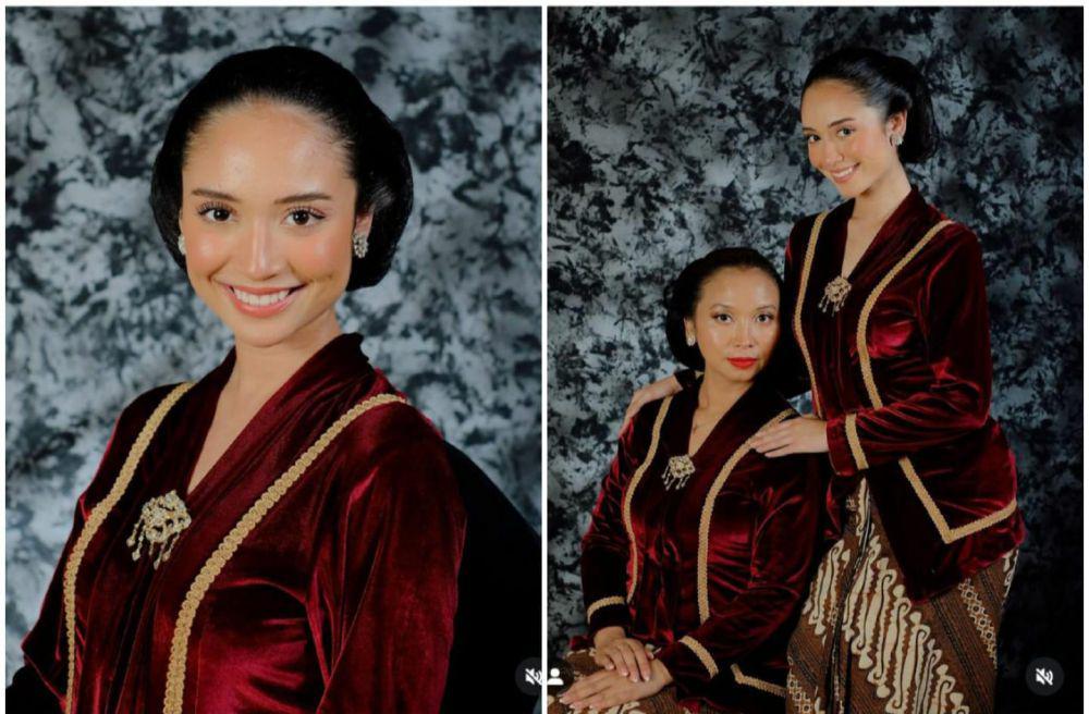 7 Potret Asha Assuncao dengan Kebaya Jawa, Anggun Bak Gadis Keraton!