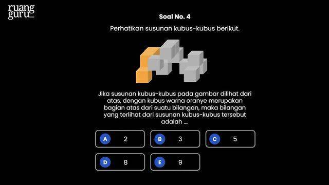 Soal nomor 5 dalam Revival Challenge (dok. Ruangguru/Clash of Champions)