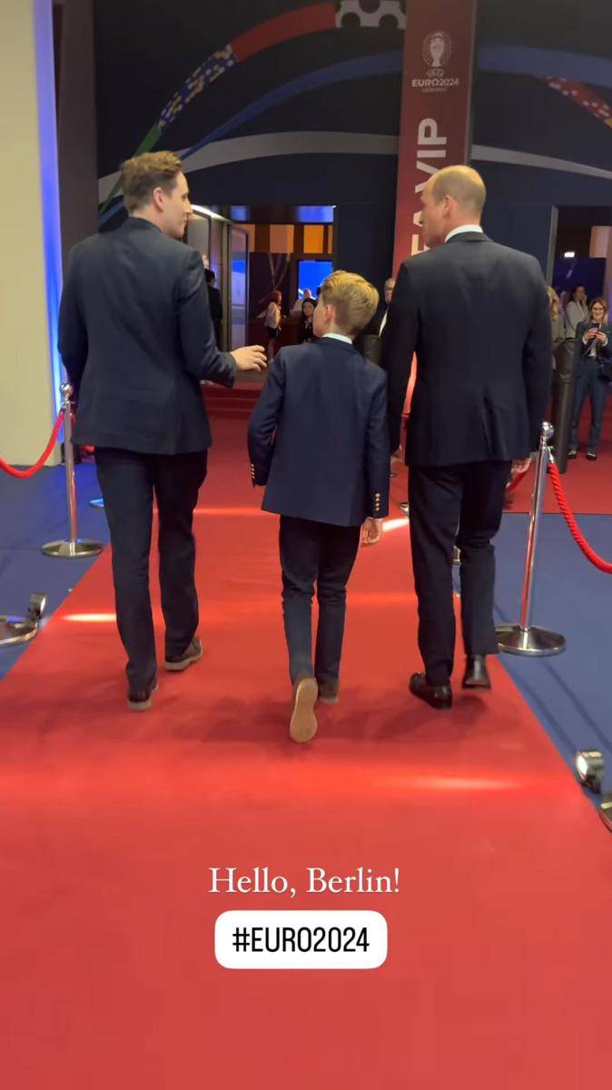 potret Pangeran William di final Euro 2024 (instagram.com/princeandprincessofwales)