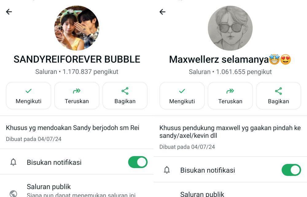 Daftar 34 Channel WhatsApp Peserta Clash of Champions, Seru Banget!