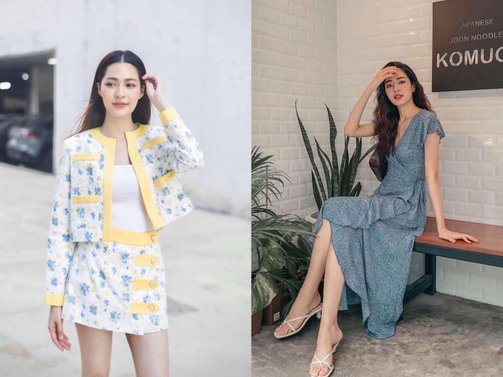 7 Outfit Hangout dengan Skirt dan Dress ala Lingling Kwong, No Boring!