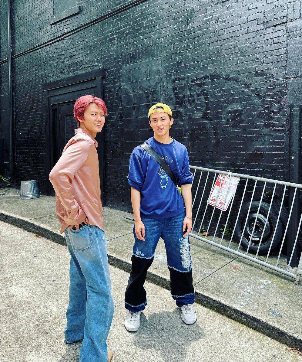outfit street style ala Mark NCT (instagram.com/onyourm__ark)