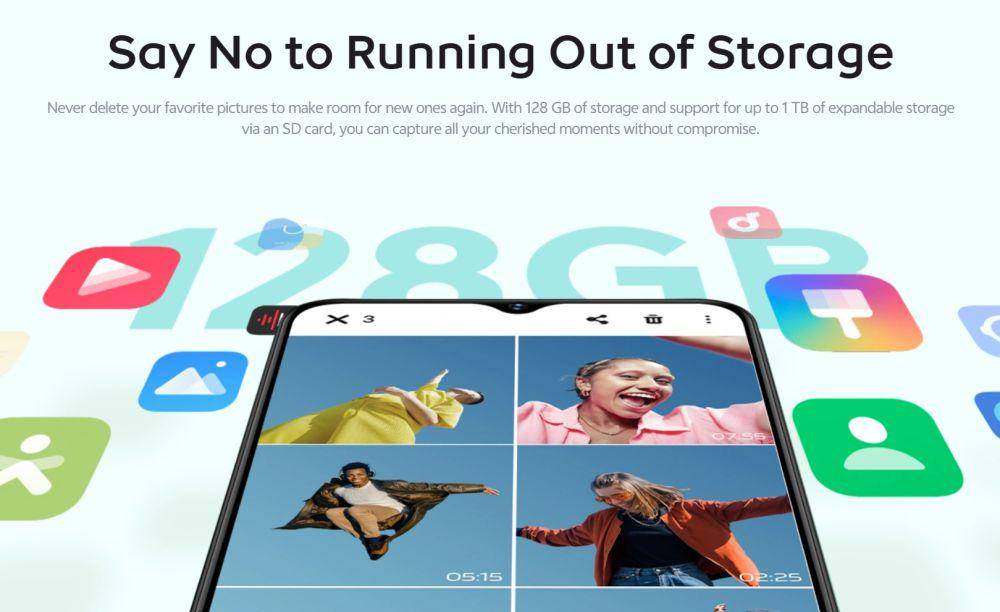 potret media penyimpanan iQOO Z9 Lite 5G (iqoo.com)