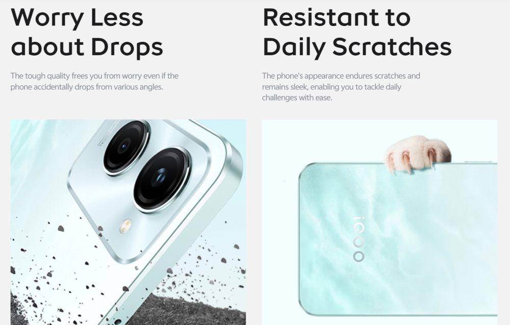 potret konstruksi bodi iQOO Z9 Lite 5G (iqoo.com)