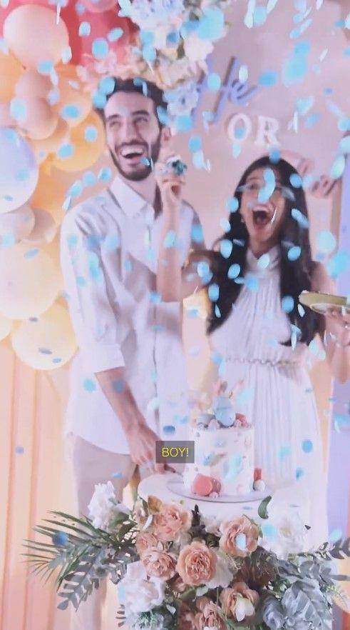 Gender Reveal Jharna Bhagwani (Instagram.com/jharnabhagwani)