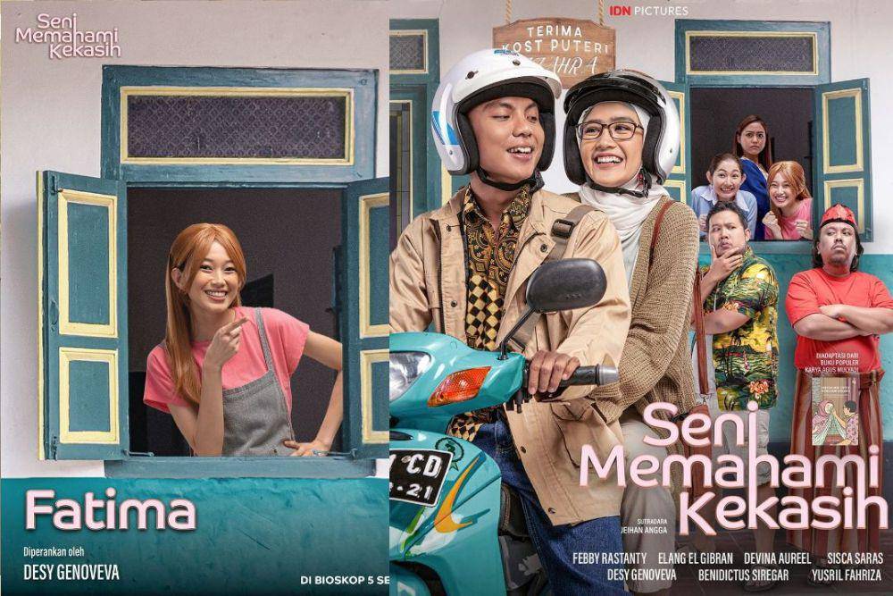 potret Desy Genoveva sebagai fatima di film Seni Memahami Kekasih (Instagram.com/film__smk)
