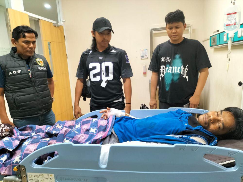 Kades Bacok Warganya di Banyuasin karena Ditantang Berkelahi