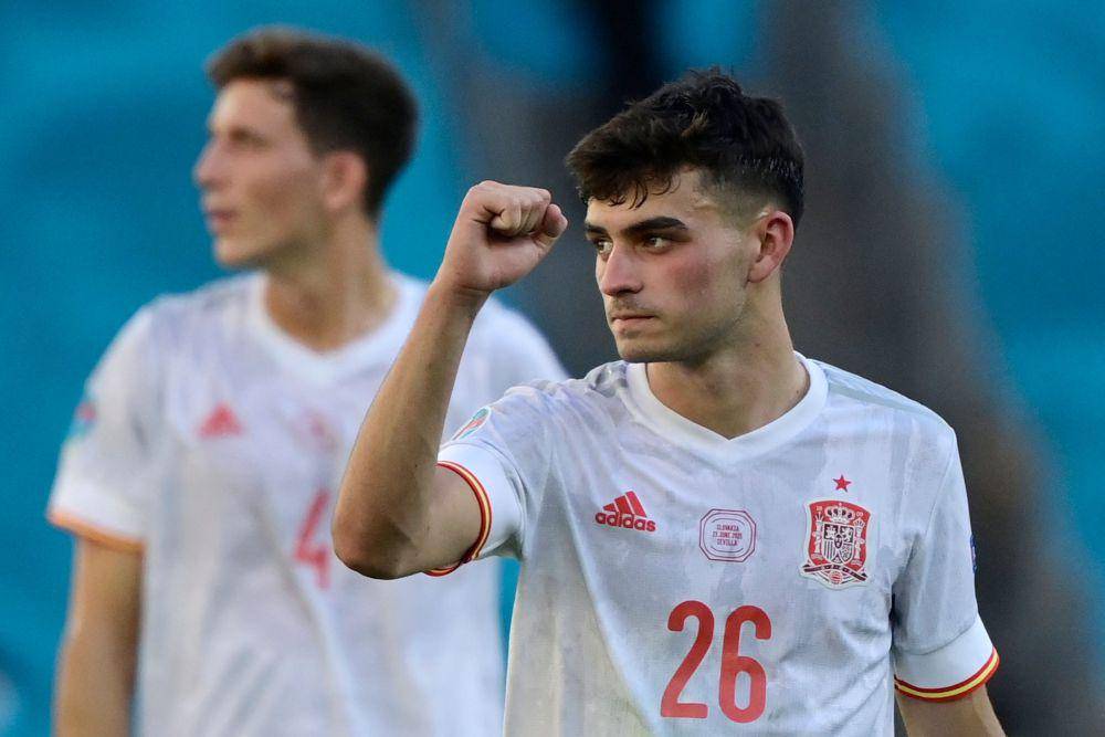Pedri terpilih sebagai Best Young Player of the Tournament Euro 2020. (x.com/EURO2024)