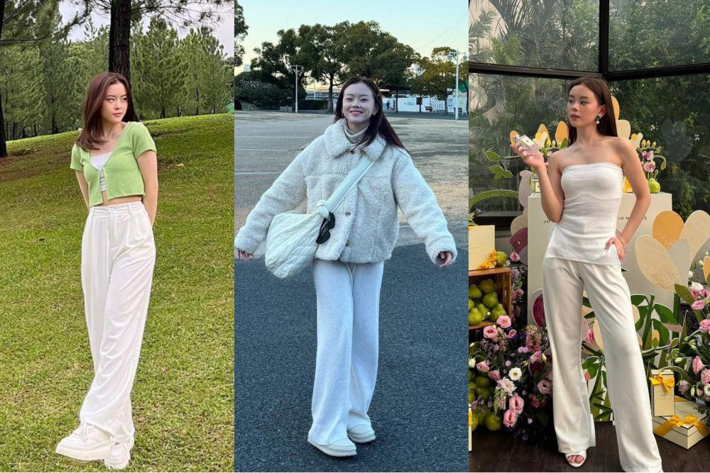 7 Ide Padu Padan Celana Putih ala Clarice Cutie, Chic dan Fresh!