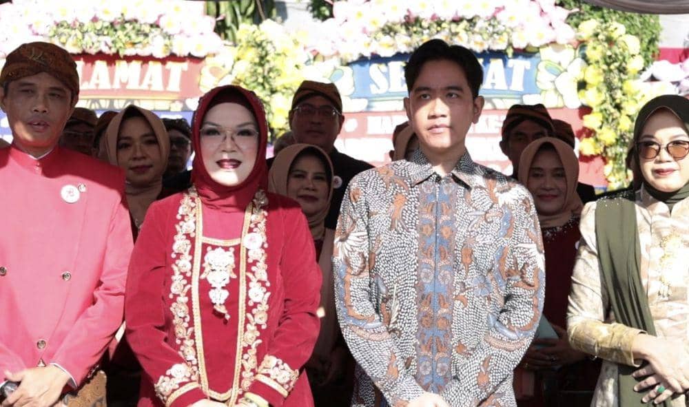 Gibran Rakabuming saat menghadiri HUT ke 78 Kabupaten Sukoharjo. (IDN Times/Larasati Rey)