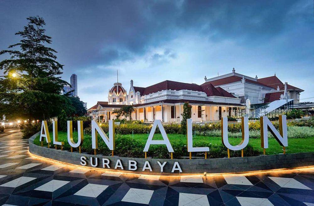 Alun-Alun Surabaya (instagram.com/andrean.hk_)