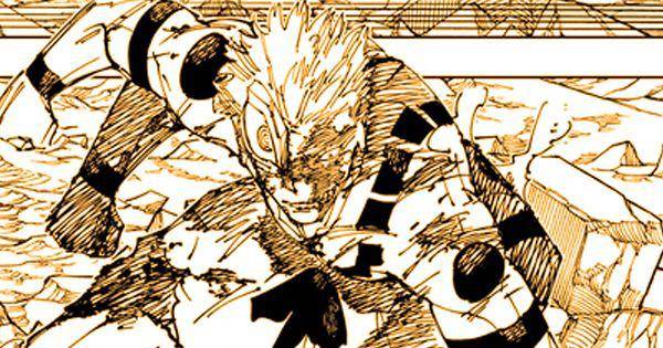 Sukuna yang terluka akibat tembakan Hollow Purple ( Dok. Shueisha / Jujutsu Kaisen )