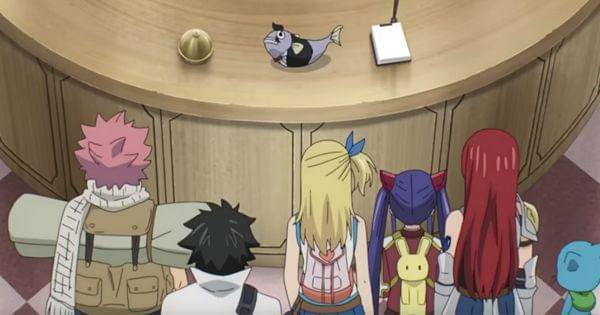 Ekspresi mesum Elefseria ( Dok. J.C.Staff / Fairy Tail: 100 Years Quest )