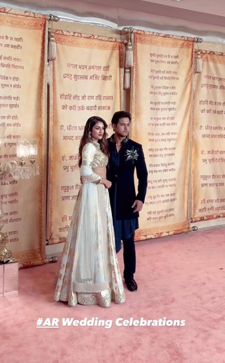 Dekorasi Resepsi Radhika Merchant-Anant Ambani (instagram.com/yashdasgupta)
