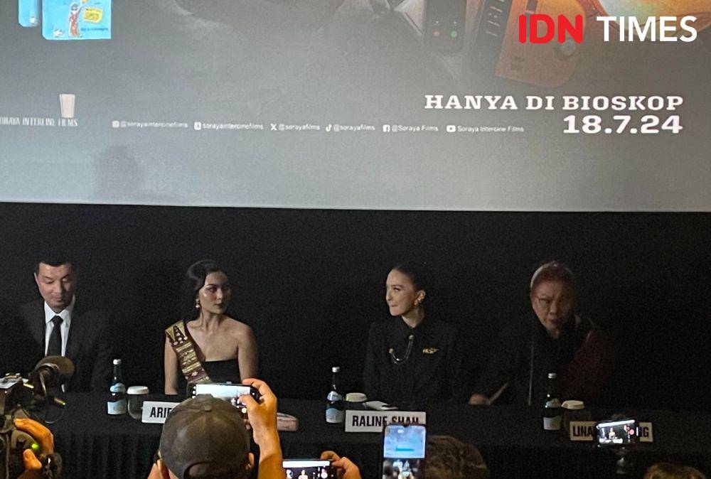 Konferensi pers film Catatan Harian Menantu Sinting (dok. IDN Times/Erfah Nanda)