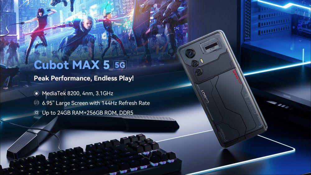 potret Cubot MAX 5 5G (cubot.net)