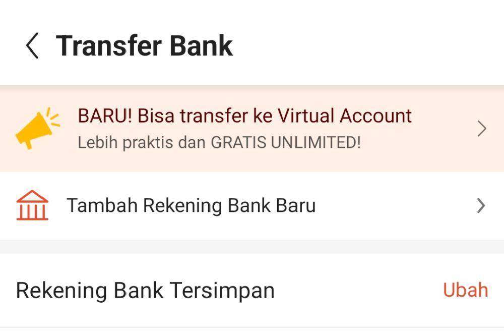 ilustrasi menu transfer bank di ShopeePay (Dok. Pribadi Penulis)