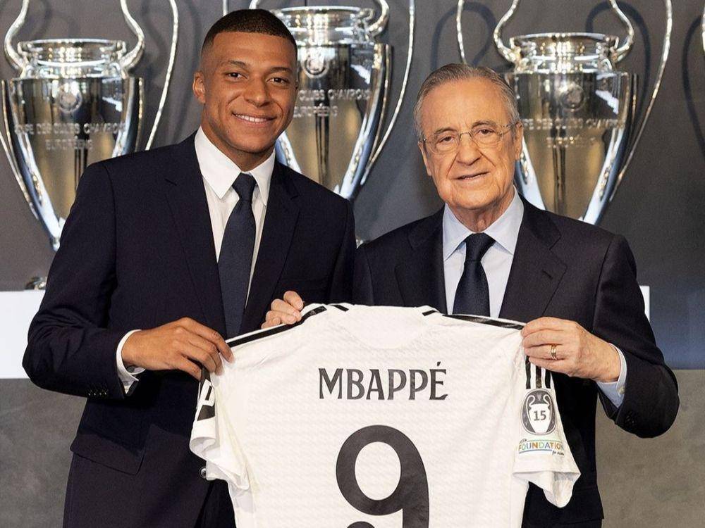 Kylian Mbappe meresmikan kepindahannya ke Real Madrid (Instagram @realmadrid)
