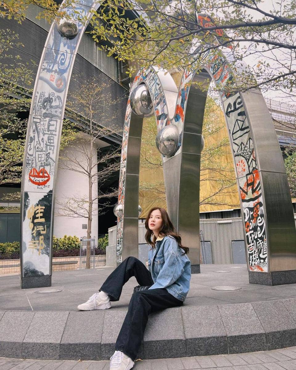 outfit Baifern Pimchanok (instagram.com/baifernbah)