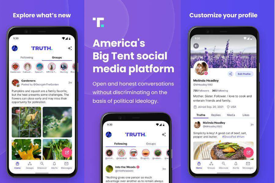 Media sosial Truth Social (play.google.com)