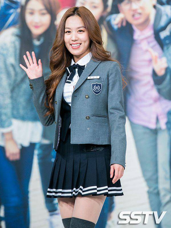Kim Hee Jung di press conference drama Who Are You: School 2015 (dok. KBS/Who Are You: School 2015)