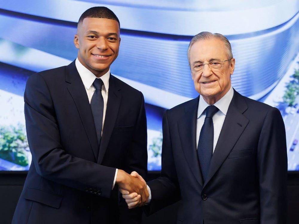Kylian Mbappe saat diperkenalkan sebagai pemain baru Real Madrid (x.com/RealMadrid)
