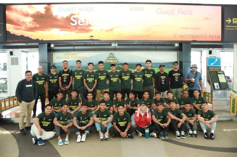 Skuat sepak bola putra PON Sumut (dok.Asprov PSSI Sumut)