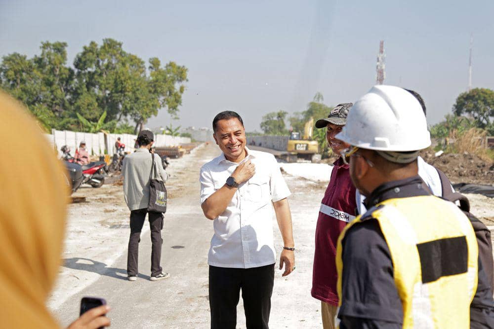 Capai 70 Persen, Jalur Radial Road Lontar Selesai Akhir September 2024