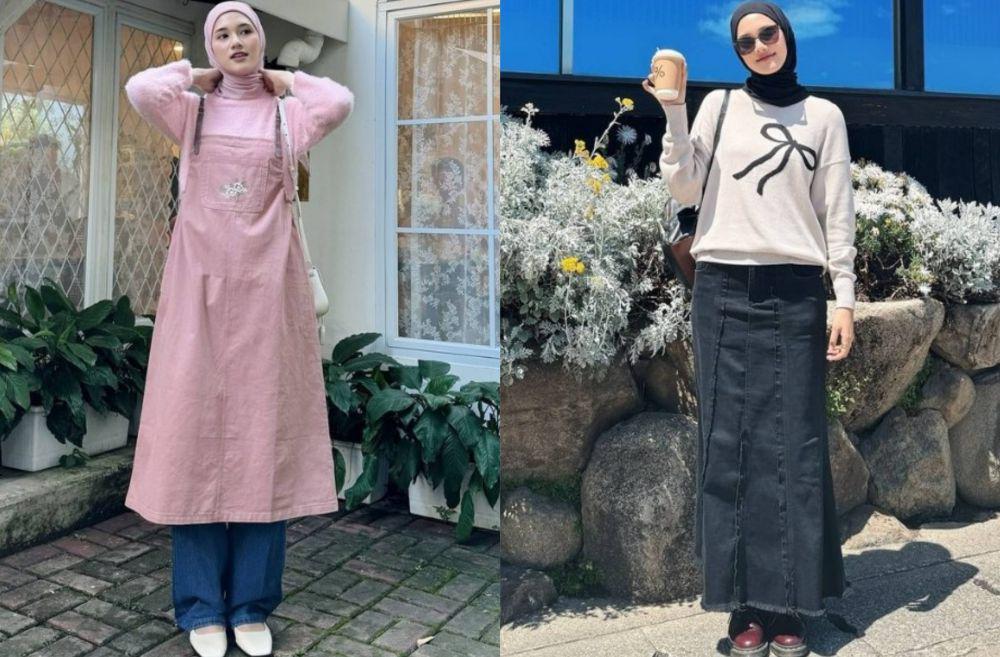 10 Gaya OOTD Kasual Kekinian ala Rania Sukandari, Modis Maksimal!