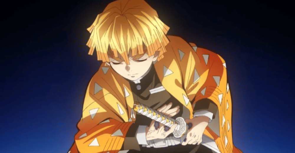 Zenitsu Agatsuma ( dok.Ufotable/Kimetsu no Yaiba)