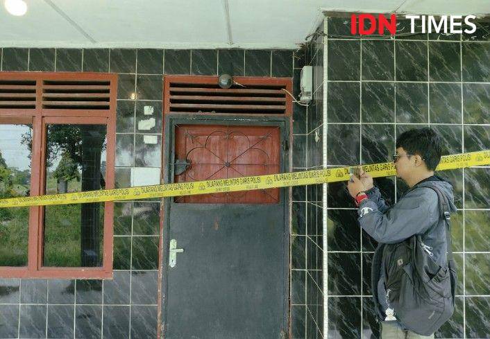 Rumah yang menjadi TKP meninggalnya Rita Jelita (IDN Times/Eko Agus Herianto)