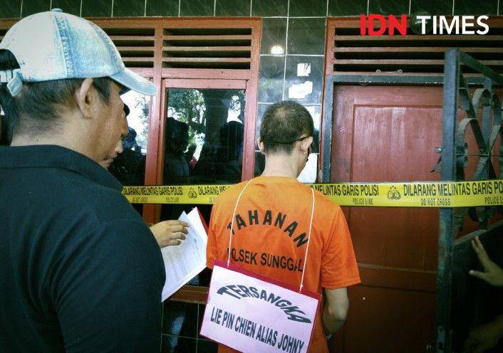 Reka adegan kematian Rita Jelita, sempat terjadi perbedaan pendapat (IDN Times/Eko Agus Herianto)